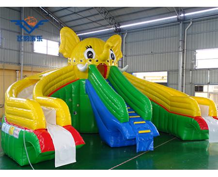 大象水上充氣滑梯